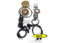 Alternatore 410W "Silent-Hektik" (105mm) con doppia accensione, BMW / 5 e / 6 al 09/75