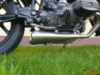 SIDEPIPE GB25, Komplettanlage mit Krümmer und Schalldämpfer