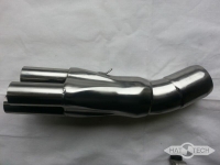 Uitlaatcollector K100 2V hoog