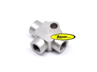 Driewegverdeler, stalen gevlochten remleidingen, alle BMW-modellen