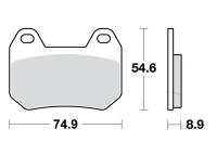 Zadní brzdové destičky K1200LT