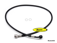 Stahlflexbremsleitung, vorne, BMW K75S Bj. 09/91-94, Schwarz ummantelt