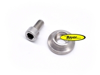 Suojus (asetettu) akselin läpi ruostumatonta terästä