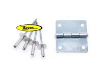 Scharnier voor toerkofferdeksel, BMW R2V boxermodellen