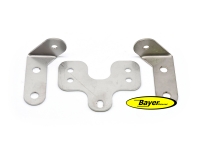 Beslagsæt til cockpit rustfrit stål, BMW R2V G/S og GS modeller