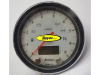 Tachometer mit Drehzahlmesser Acewell ACE-CA085-X51 Chrom