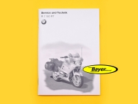 Diario di bordo / servizio e tecnologia (in tedesco) R850RT R1150RT
