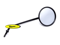 Spejl, metal sort, højre, lang, BMW R90S og R2V modeller op til 09/80