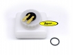 Vloeistofreservoir voor hoofdremcilinder onder de tank, BMW / 6 en / 7 modellen