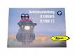 Diario di bordo / istruzioni per l'uso, BMW K1100RS K1100LT dal 09/93